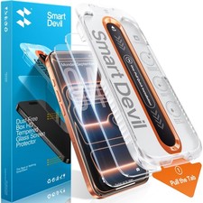 SMARTDEVIL 2 Pack Screen Protector for iPhone 17 Pro 17 Max, Clear