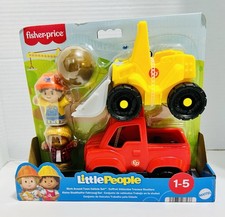 Fisher-Price Little People Work Around Town Vehicle Playset NEW