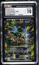 M TYRANITAR EX Ancient Origins Ultra Rare Holo #92 CGC 10 Pokemon on eBay