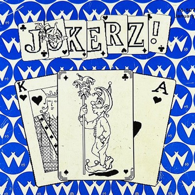 Williams Jokerz! Pinball Machine Manual Schematics ORIGINAL