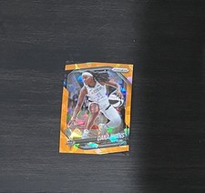 Dana Evans 2025 Panini Prizm WNBA Orange Cracked Ice Prizm #33 Vegas Aces
