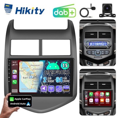DAB+ Apple Carplay Android Autoradio für Chevrolet Aveo T300 2011-2016 GPS Navi