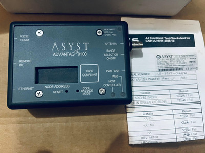 ASYST ART9100-RoHS P/N 9701-2936-13 controller/reader module