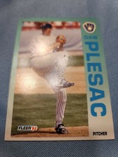 1992 Fleer Dan Plesac Card #185 Milwaukee Brewers and Danny Tartabull 171#