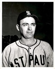 PF31 1948 Orig Photo GEORGE FALLON ST PAUL SAINTS LEFT FIELDER MINORS BASEBALL