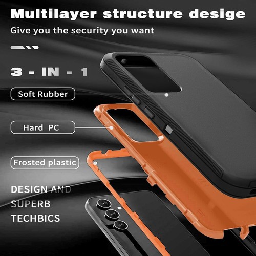 Coque pour Samsung Galaxy S21 FE avec clip compatible Otterbox Defender + verre trempé - Photo 40 sur 53