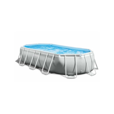 Intex 26796 oberirdischer Pool cm 503x274x122 h mit Prisma-Rahmen und Pumpe