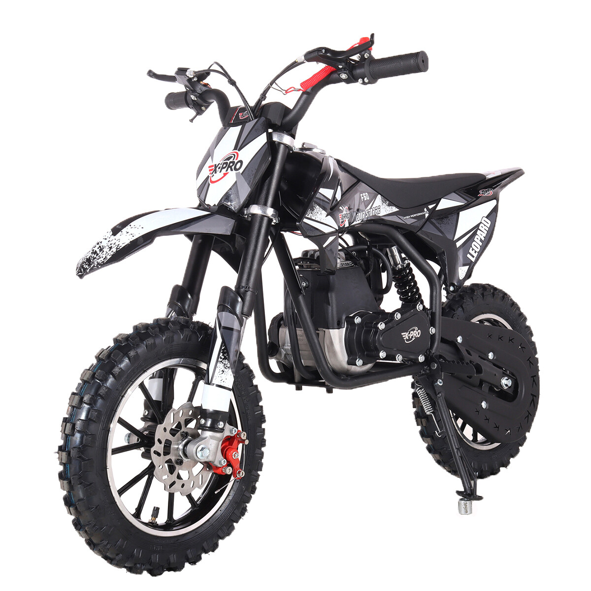X-PRO Leopard 40cc Mini Dirt Bike Gas Powered 4 Stroke Kids Pit