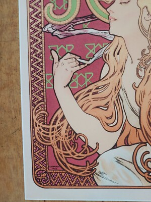 Job (1896) by Alphonse Mucha Art Nouveau Poster | eBay