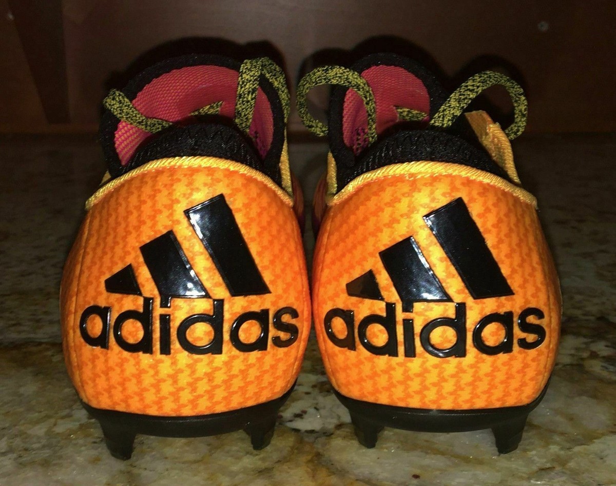 シューズ adidas X 15.1 Prime FG Primeknit adidas X 15+ Primeknit FG/AG Solar Gold/Core Black/Shock Pink