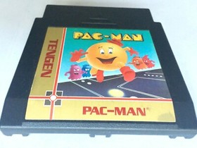 ORIGINAL VINTAGE NINTENDO NES "PAC-MAN" TENGEN GAME CARTRIDGE ~ TESTED