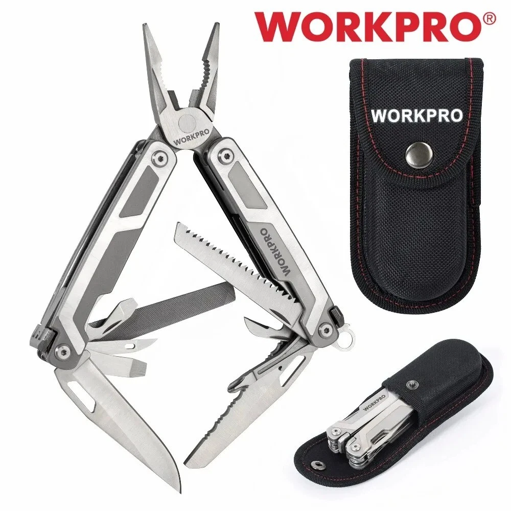 Multi Tool Plier Wire Stripper Folding Portable Pocket Pliers Outdoor Camping