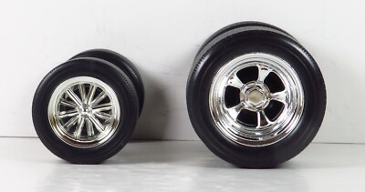 Muscle Machines Wheels & Tires ONLY From 1:18 Customizing Car