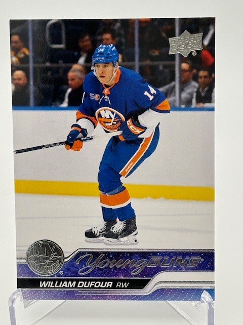 2023-24 Upper Deck Series 2 - Young Guns #206 William Dufour (RC)
