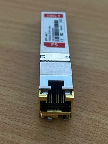 FS SFP Transceiver Modul -10G-T 10G SFP+ Copper-T RJ45 30m 10G Base - Bild 2 von 2