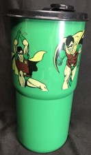 Tupperware Thirstquake Robin Batman Vaso Verde Sello Negro 30oz NUEVO