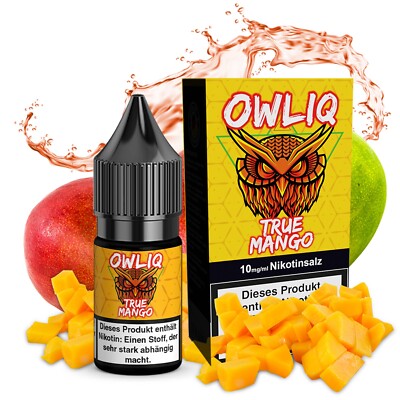 Premium Liquid True Mango Aroma - OWLIQ 10 ml 10 mg