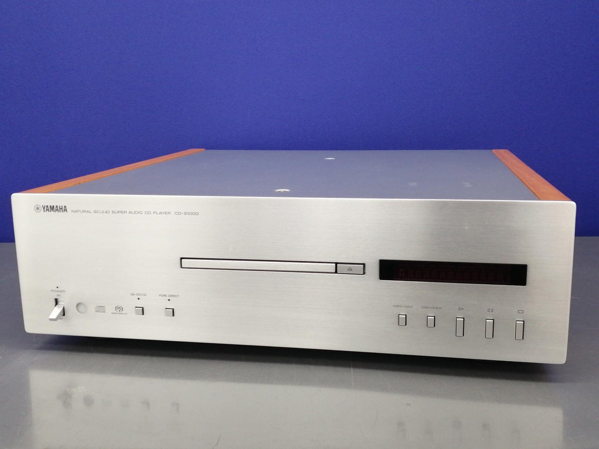 Yamaha CD-S1000 SACD CD Player Super Audio Silver w/ Remote Yamaha CD-S1000 SACD CD Player Super Audio Silver w/ Remote