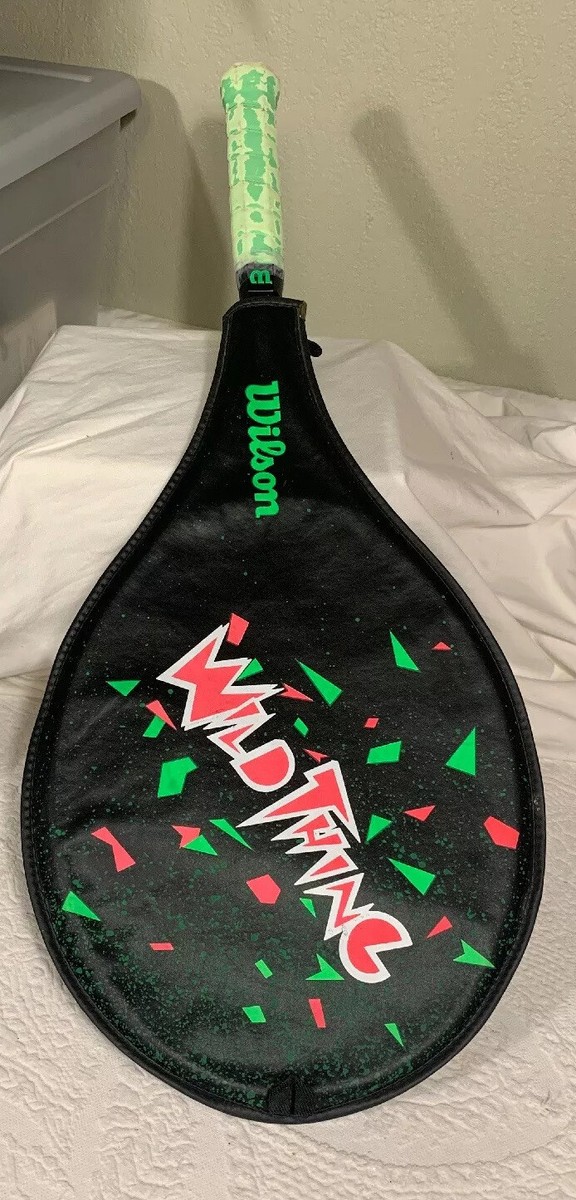 ウイルソン ビンテージ Vintage Rare Retro Wilson Wild Thing Neon Tennis Racket | eBay