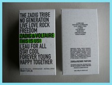 Zadig & Voltaire THIS IS US L'EAU FOR ALL  50ml EDT  - NEW SEALED - UK STOCK