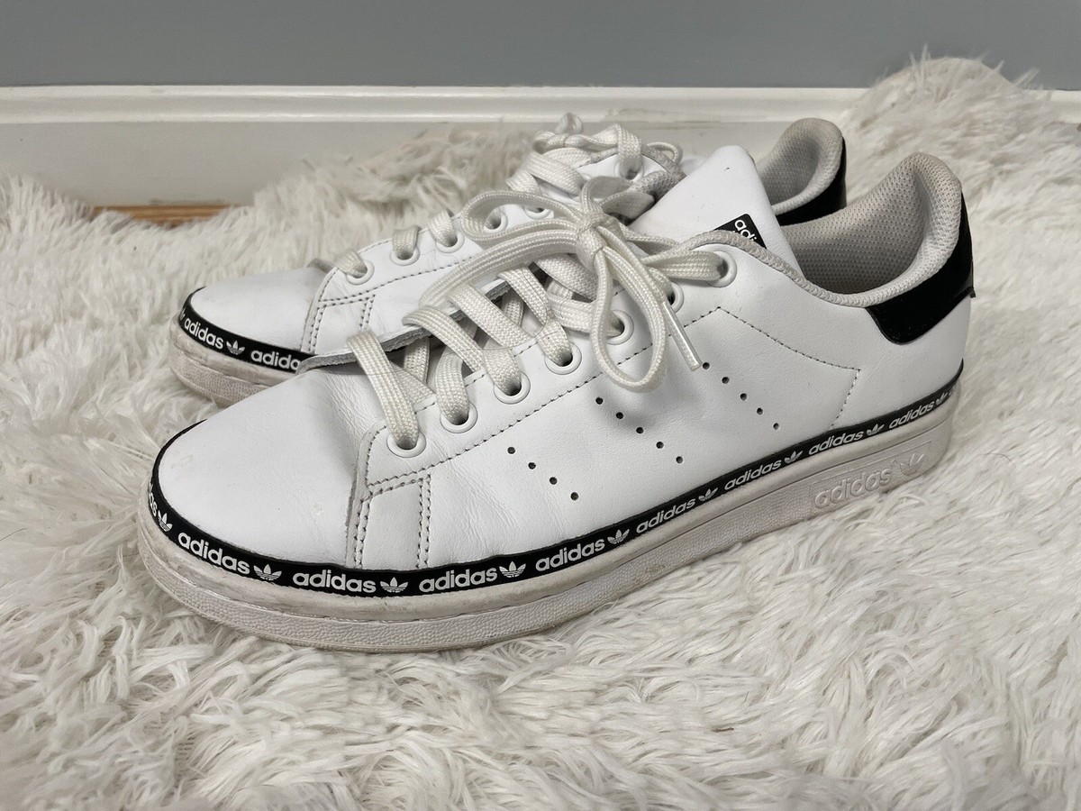 Adidas Originals Men Stan Smith Shoes Sz 8 White Sneaker Leather Casual Athletic Men main image 3