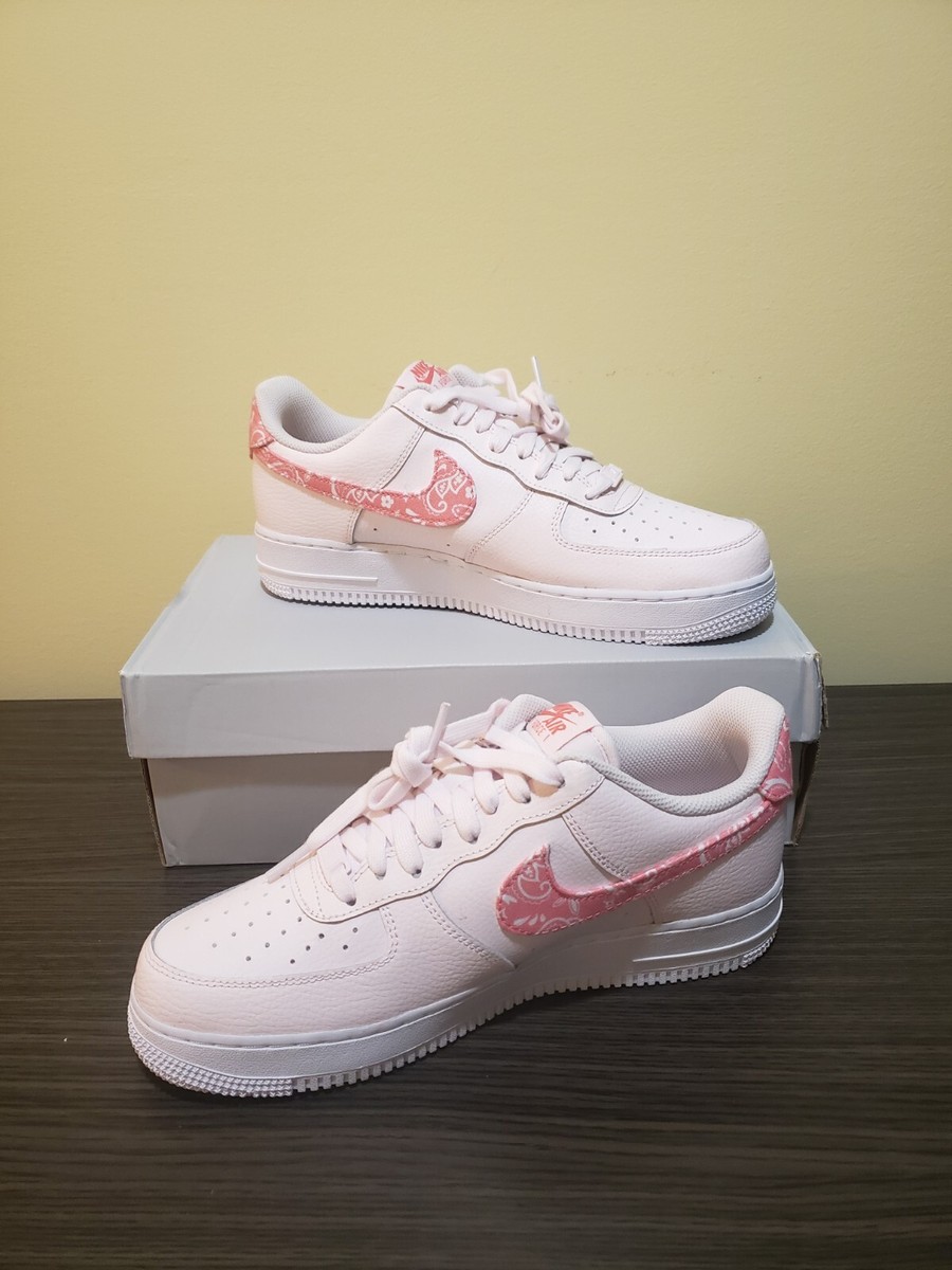 Size 10 - Nike Air Force 1 '07 Pink Paisley 2023 | eBay