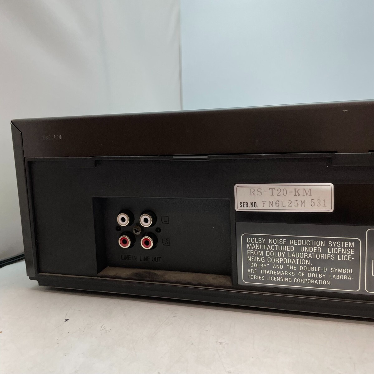 Technics Rs-t20 Dual Stereo Cassette Deck Fully Tested for
