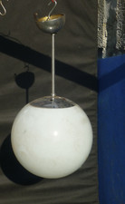 Bauhaus Pendelleuchte, Kugelschirm  um 1930