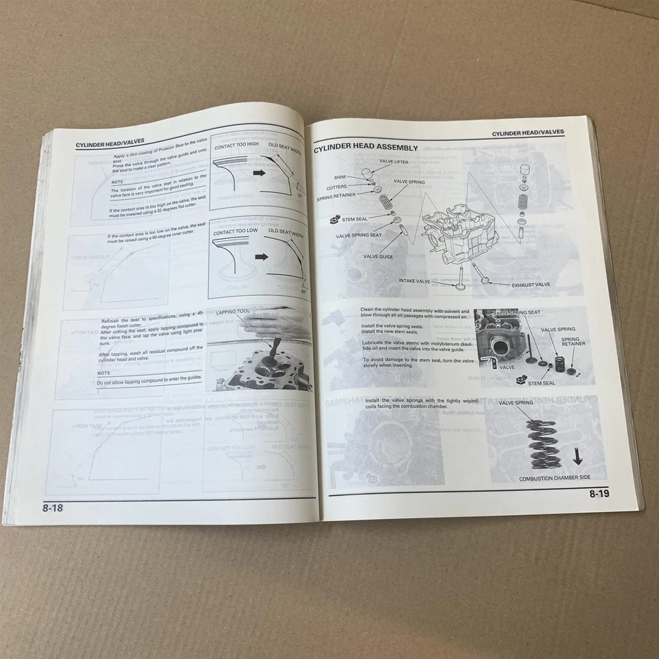 Honda XL1000 V X Genuine OE Workshop Manual Service Repair Manual 62MBT00 - Image 3 of 4