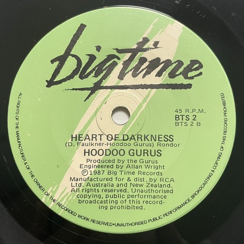 Hoodoo Gurus What’s My Scene Vinyl Record 7” 45 RPM BTS 2 Big Time 1987 - Picture 16 of 24