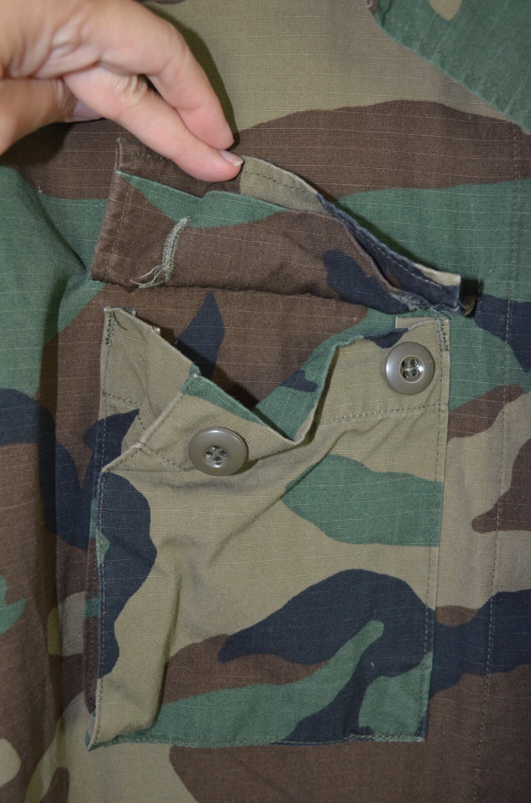 Coat Camouflage Pattern Combat Jacket Size Medium… - image 5