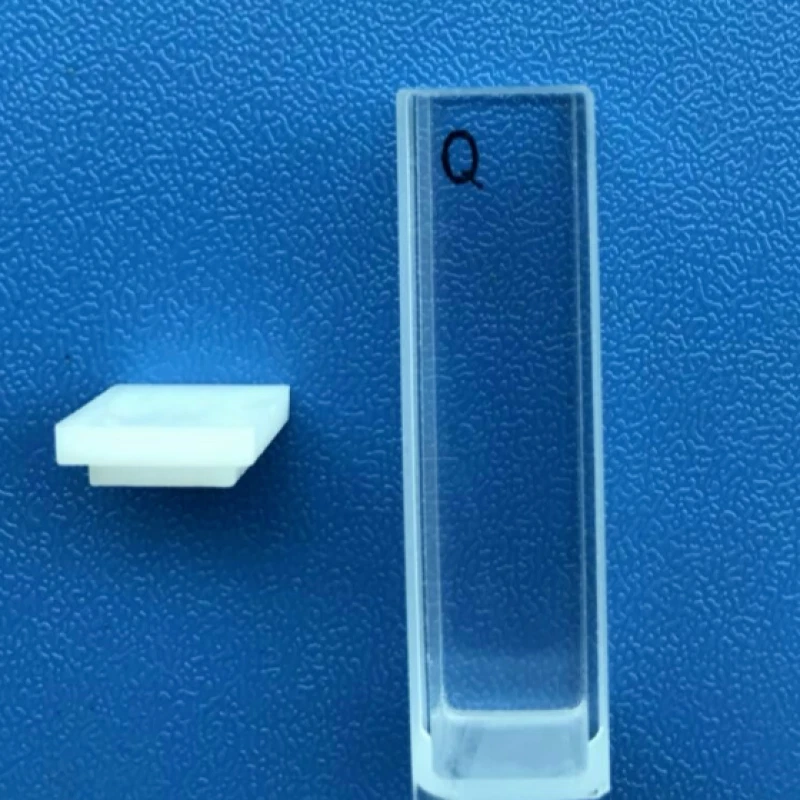 Quartz cuvette with lid photometer acid and alkali resistance - Image 3 of 4