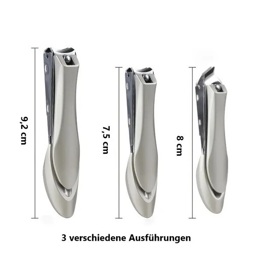 Nagelknipser Groß Edelstahl Nagelzange Nageltrimmer Nagelschneider Nagelpflege - Bild 2 von 13