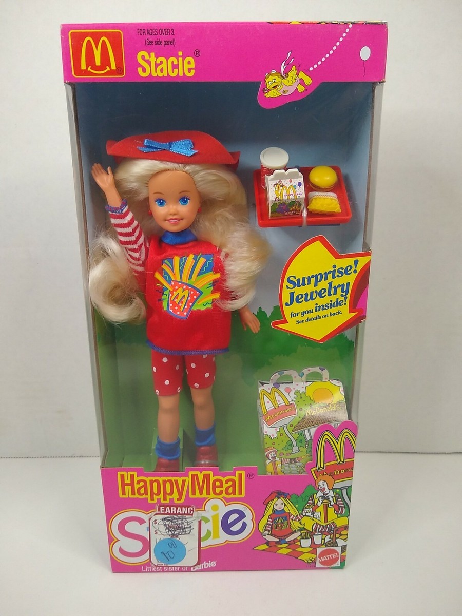 【未開封】バービー人形：Mcdonald's Happy Meal STACIE McDonald's Happy Meal Stacie Doll #11474 NRFB 1993 Littlest