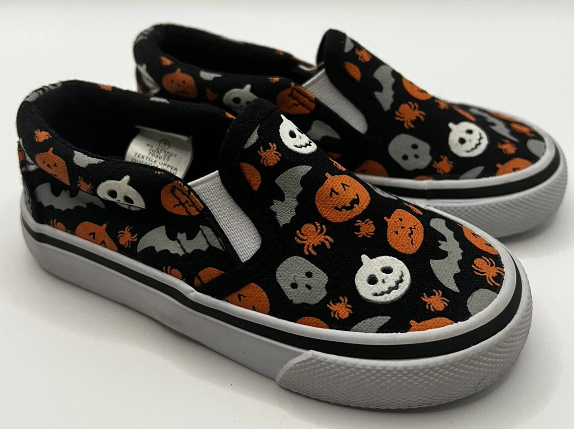 Tommy Bahama Toddler Girl Boy Halloween Glow in the Dark Shoes Size 7