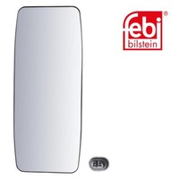 febi bilstein 102075 Spiegelglas FüR Hauptspiegel FüR Iveco, Irisbus