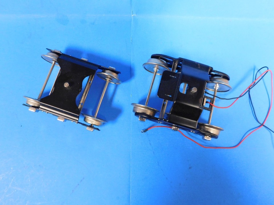 2 Lionel MTH Standard Gauge 6Wheel Truck Frame and Wheels Parts *H eBay