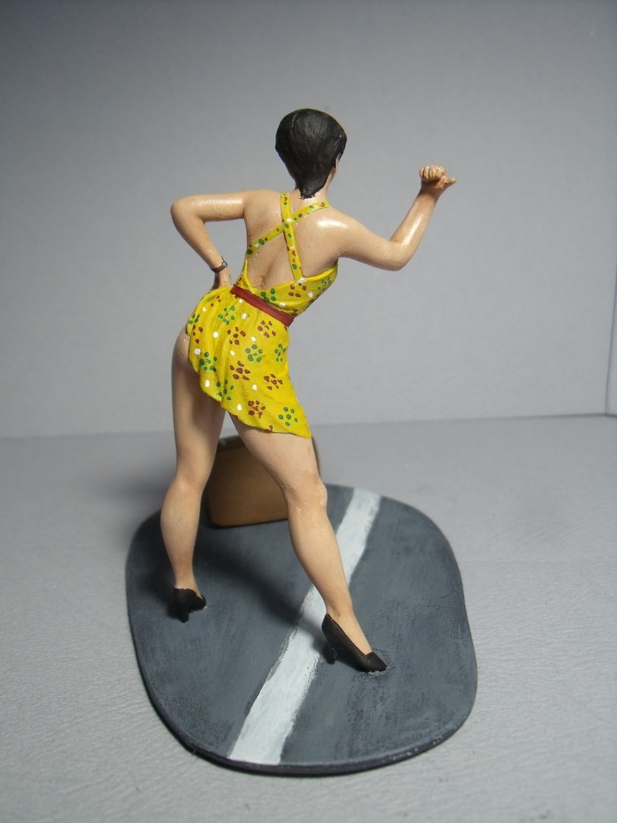 Figurine 1/18 Fille Patricia VROOM Non Peinte - Pour Diorama AUTOART MINICHAMPS