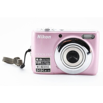 Nikon COOLPIX L21 Digital Camera 8MP 3.6x Optical Zoom Image