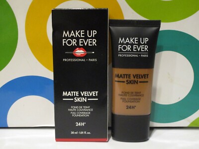 MAKE UP FOR EVER ~ MATTE VELVET SKIN FOUNDATION ~ # Y 533 ~ 1.01 OZ BOXED