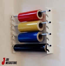 Wall Mounted - 150cm - Roll Holder Wrapping Paper Dispenser Pole Vinyl Textiles