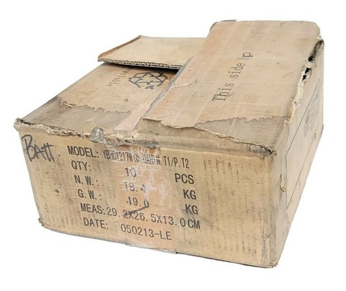 BOX OF 10 NEW YBHC1217W (12V6.0AH) MAINTENANCE-FREE SEALED LEAD-ACID BATTERIES - 第 2/4 張圖片