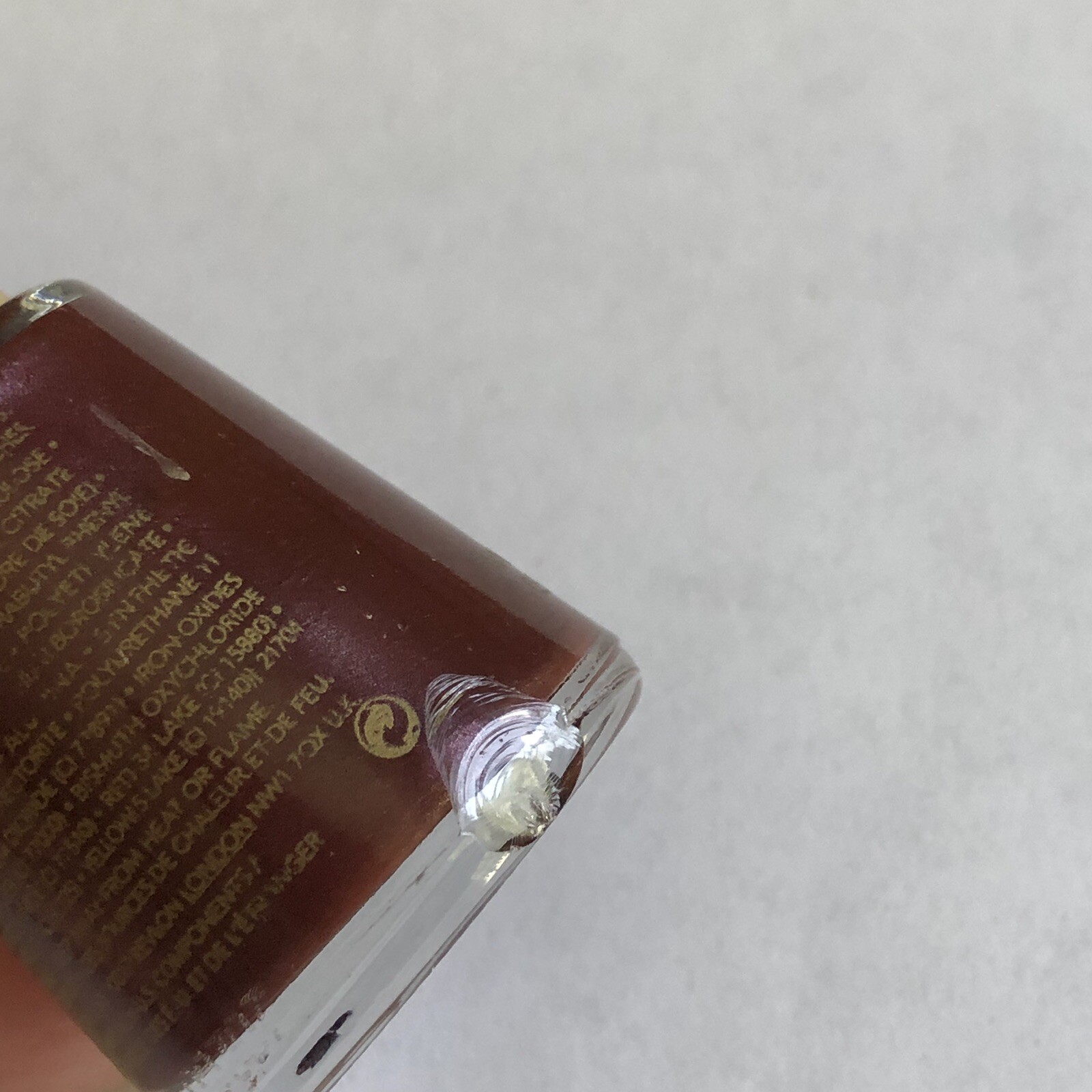 Revlon Nail Enamel. #905 Crushed Crimson Discontinued - Fall Autumn Color Polish