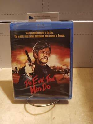 The Evil That Men Do Blu-ray Shout Scream Factory Exclusive [1984] Ship Next Day