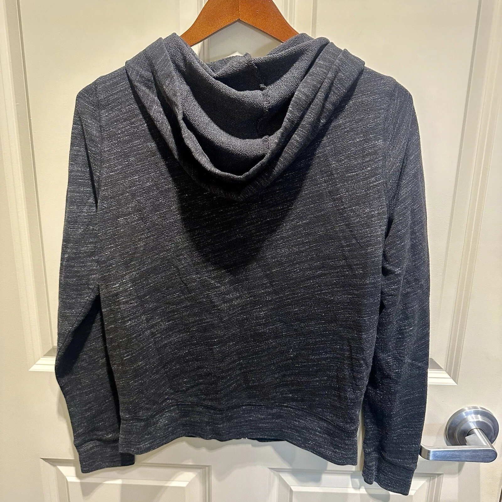 UNDERCOVER Felpa con cappuccio e zip intera Victoria's Secret ROSA perfetta nera marna taglia media