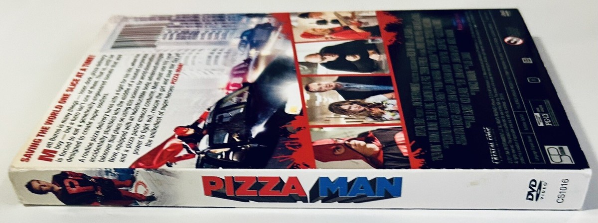 Pizza Man (DVD, 2014) w/ Slipcover Action Comedy Stan Lee