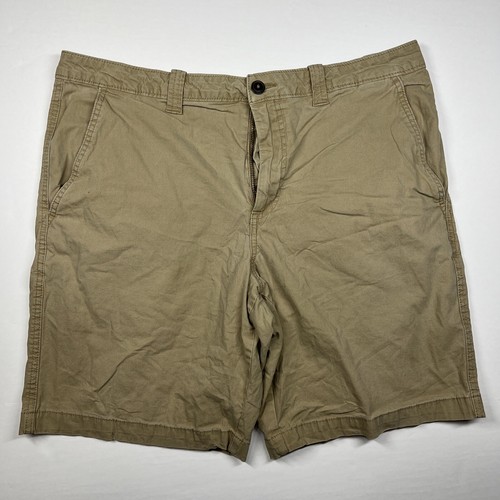 Magellan Shorts Size 36W Waist Soft Cotton Khaki Pockets