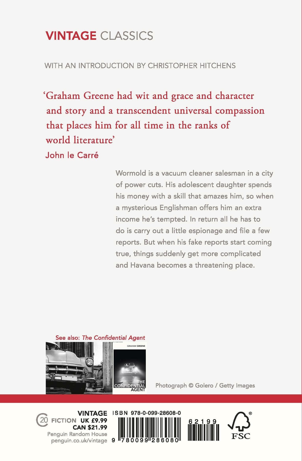 Thumbnail - Our Man In Havana | Graham Greene | Taschenbuch | Vintage Classics |