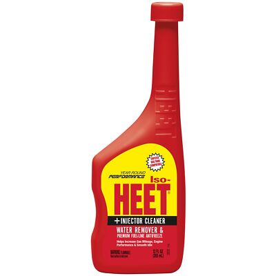 Heet Iso-HEET Water Remover And Premium Fuel Line Antifreeze + Injector Clean...