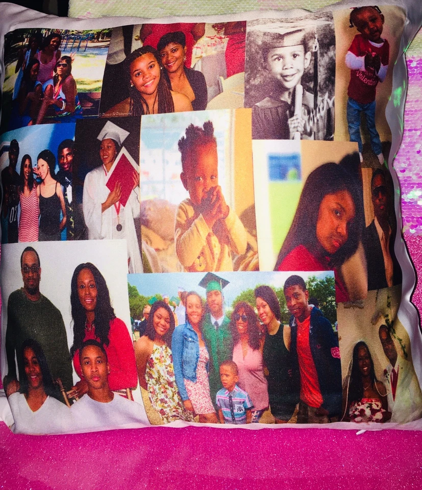 Almohada personalizada 16 pulgadas Foto 4 de 4